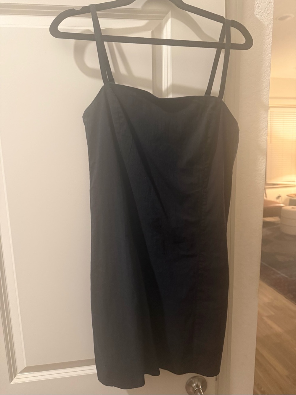 Abercrombie & Fitch Black Mini Slip Dress